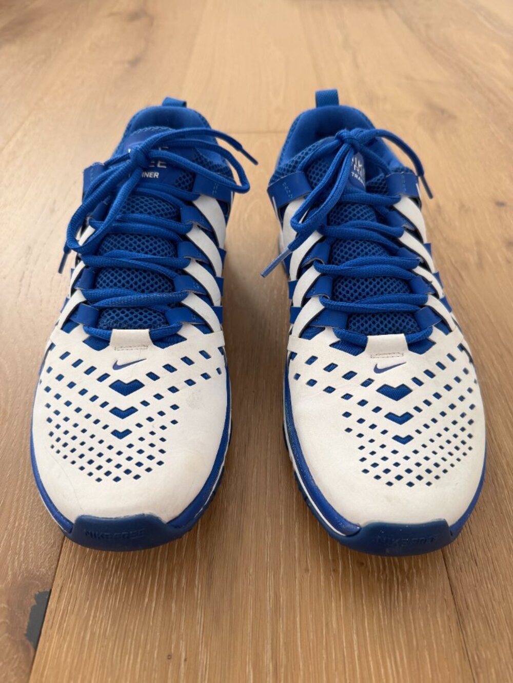 Nike Shoes Men 12 Free Trainer 5.0 TB Game Royal Blue White 579811-402 Sneakers - Picture 5 of 16